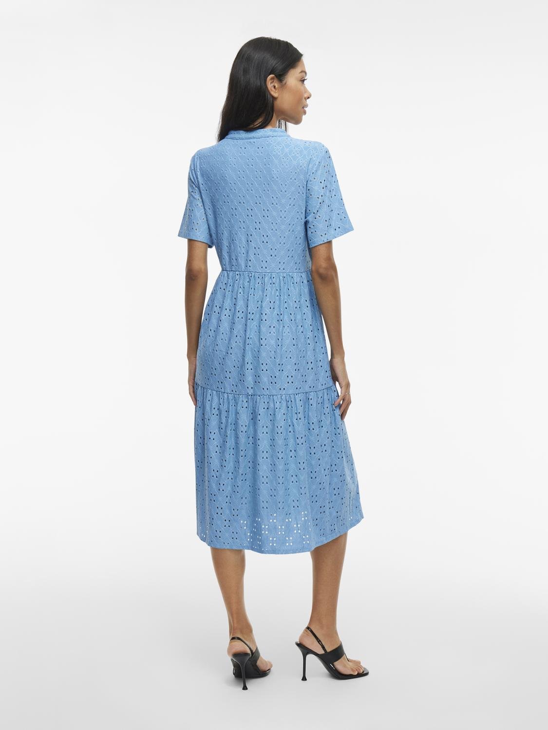 VIKAWA Midi Dress - Blissful Blue - VERO MODA & VILA Bergvik